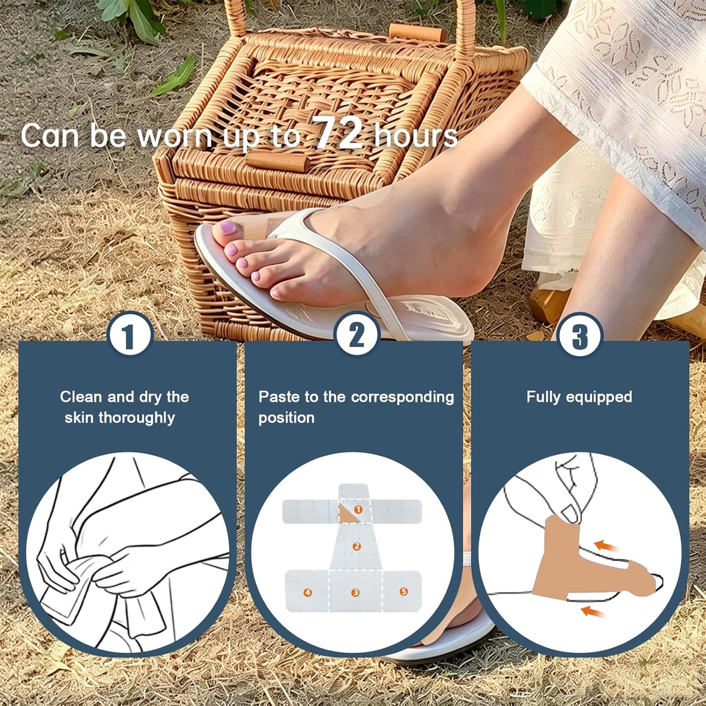 🏅Natravor® Botanical Bunion Comfort Patch 👠💃（Physical Stretch Support + Botanical Comfort Formula)
