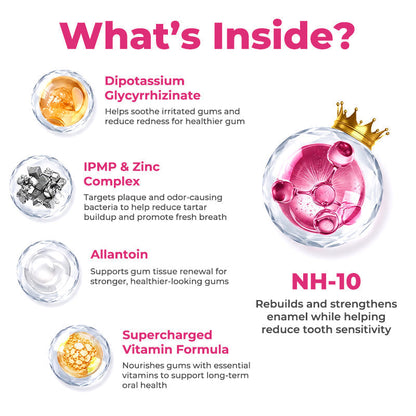 🦷 Natravor® Thismile NH-10 Nano-Hydroxyapatite Serum – Enamel Care, Gum Comfort & Whitening Support