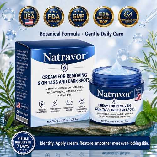 Natravor® 7-𝐃𝐚𝐲 𝐒𝐤𝐢𝐧 𝐓𝐚𝐠 & 𝐒𝐩𝐨𝐭 𝐄𝐫𝐚𝐬𝐞𝐫 𝐂𝐫𝐞𝐚𝐦 (Zero Pain, Zero 𝐒𝐜𝐚𝐫𝐬 Formula) 💎
