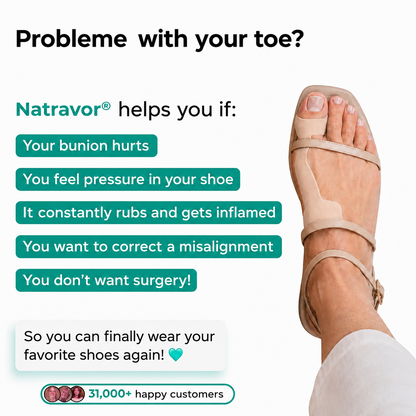 🏅Natravor® Botanical Bunion Comfort Patch 👠💃（Physical Stretch Support + Botanical Comfort Formula)