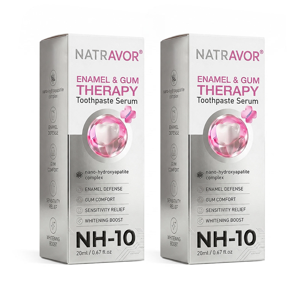 🦷 Natravor® Thismile NH-10 Nano-Hydroxyapatite Serum – Enamel Care, Gum Comfort & Whitening Support